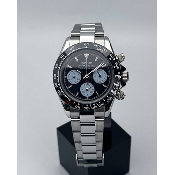 Custom Seiko Mod •  Black Panda Le Man Daytona • 39.5mm